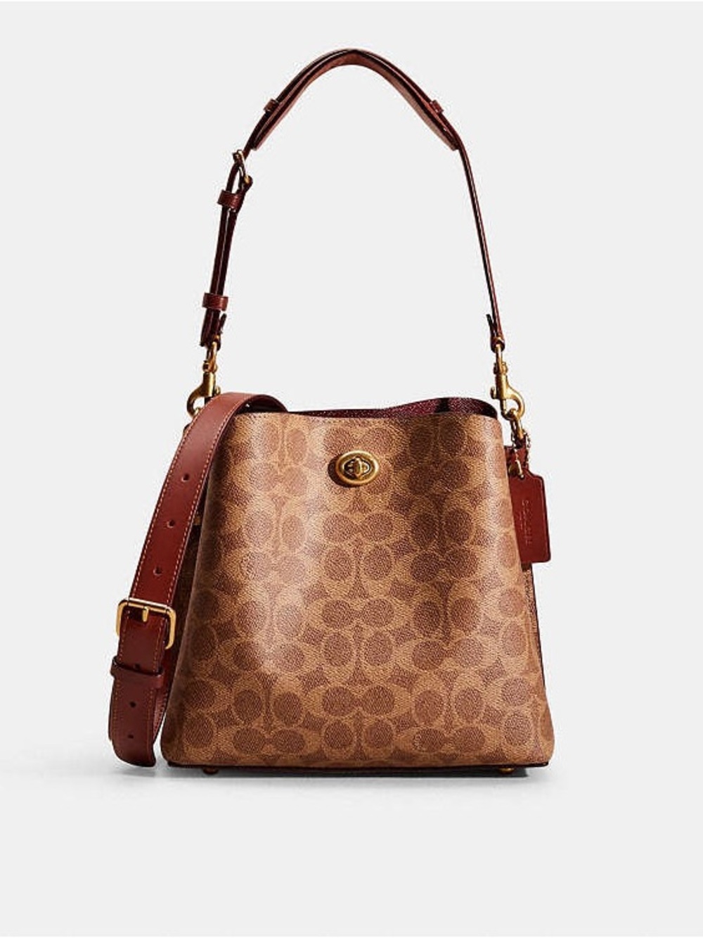 Coach Willow Bucket Bag
In Signature Canvas Brown Signature Pattern Shoulder Bag